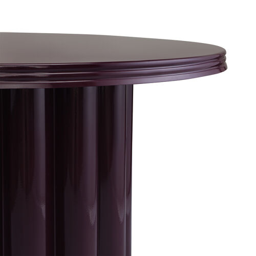 Столик кофейный vivlend, D57 см, ночная слива 7