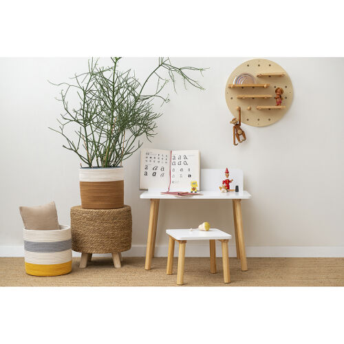 Корзина для хранения ciary, D30х30 см, бежевая/горчичная 2 Корзина для хранения ciary, D30х30 см, бежевая/горчичная 2