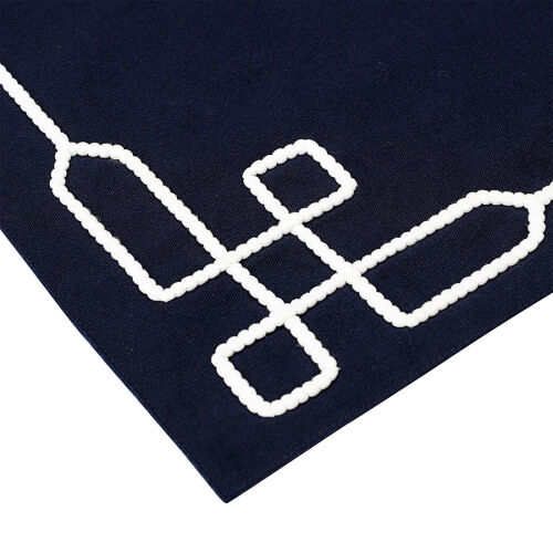 Дорожка на стол navy story из коллекции sea treasures, 45х150 см 7 Дорожка на стол navy story из коллекции sea treasures, 45х150 см 7