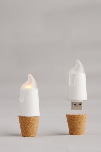Пробка для бутылки bottlelight с подсветкой и usb 1