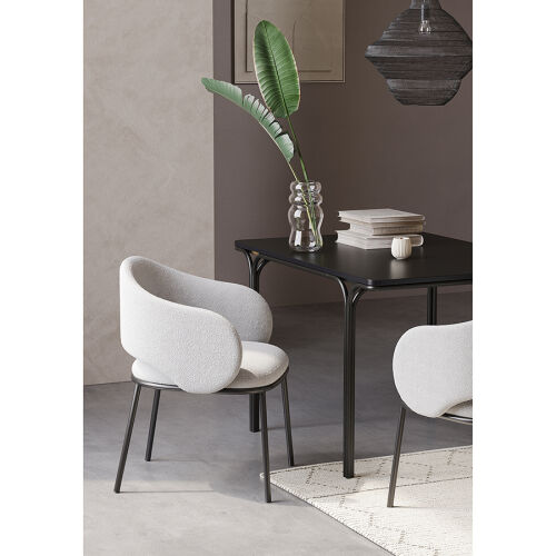 Стул coastal, букле, дымчато-серый 7