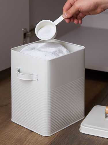 Банка для хранения универсальная irmel, 6,2 л, с ложкой, молочна 3