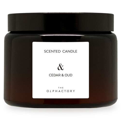 Свеча ароматическая the olphactory, &, cedar&oud, 72 ч 1 Свеча ароматическая the olphactory, &, cedar&oud, 72 ч 1