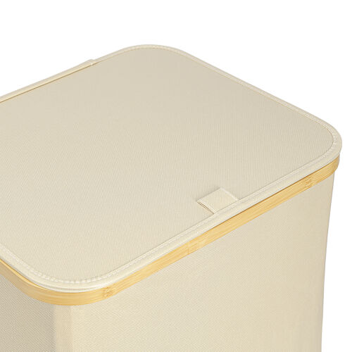 Корзина для белья neat mid, 40x33x43 см, молочная 6