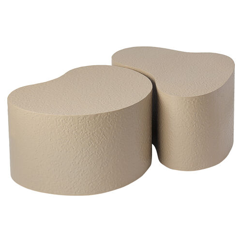 Набор из 2-х столиков grannis, бежевые 4