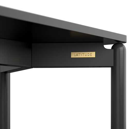 Столик кофейный saga, 50х70 см, темно-серый 7