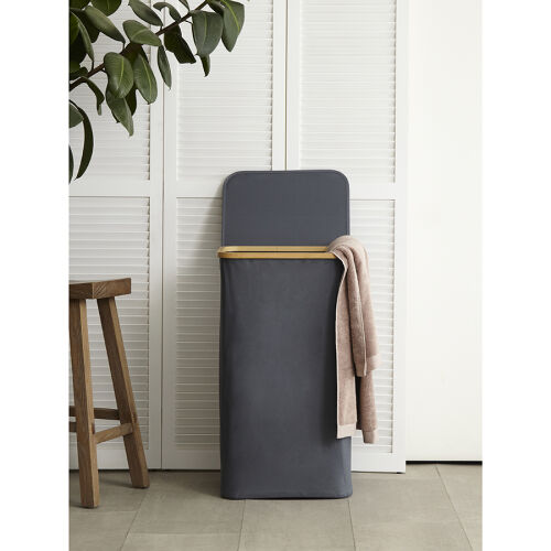 Корзина для белья neat tall, 41х35х74 см, серая 11