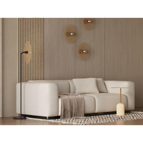 Столик кофейный gryd, D40 см, золотистый 3