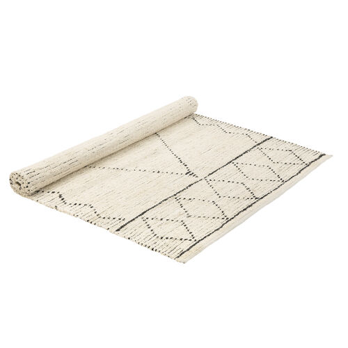 Ковер из переработанного хлопка dispur из коллекции ethnic, 160х 4