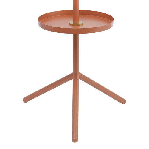 Вешалка напольная с полкой lingon, терракотовая 5