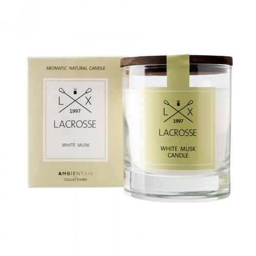 Свеча ароматическая lacrosse, white musk, 40 ч 1 Свеча ароматическая lacrosse, white musk, 40 ч 1