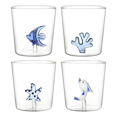 Набор стаканов in sea depth, 320 мл, 4 шт.