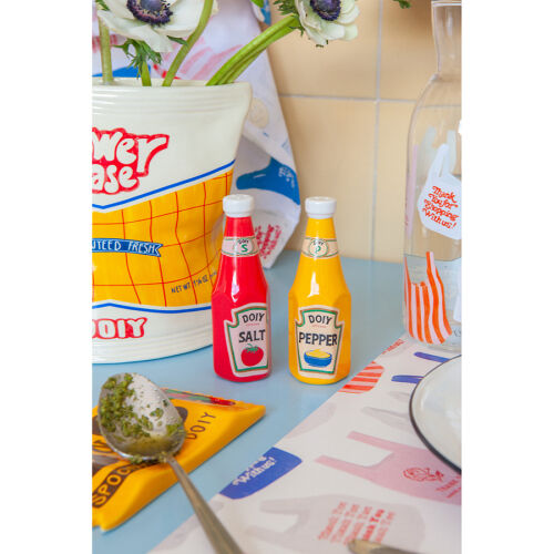 Набор из солонки и перечницы corner shop, ketchup mustard 2 Набор из солонки и перечницы corner shop, ketchup mustard 2