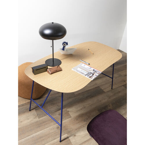 Стол письменный ander, 142,5х74 см, синий 2