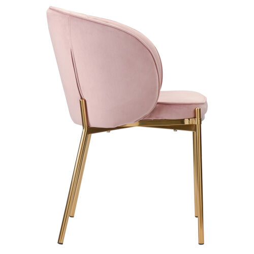 Стул coral, велюр, пыльная роза 3