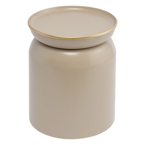 Столик журнальный ingvild, D38 см, бежевый