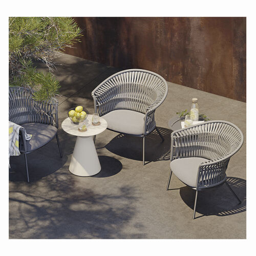 Лаунж-кресло haugen, темно-серое/светло-серое 5