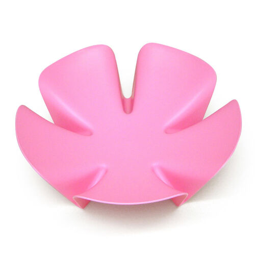 Ваза для фруктов flower, розовая 3