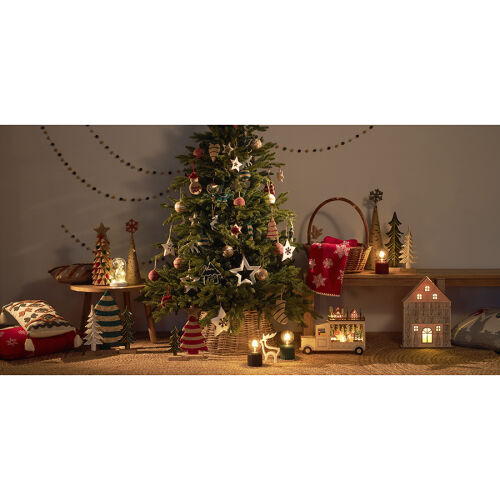 Подушка вязаная с новогодним рисунком festive penguins из коллек 2 Подушка вязаная с новогодним рисунком festive penguins из коллек 2