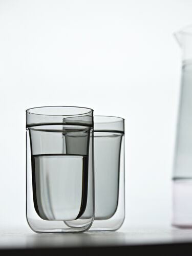 Набор стаканов pure, 280 мл, дымчато-серые, 2 шт. 2