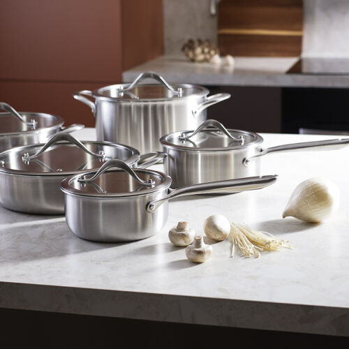 Кастрюля с крышкой 3ply etalon, D24 см, 6 л 5