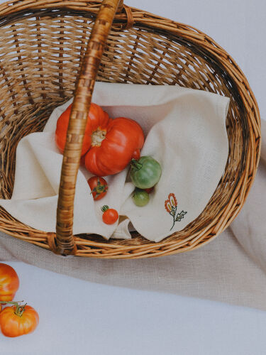 Салфетка сервировочная spring flower из коллекции ethnic, 45х45  4