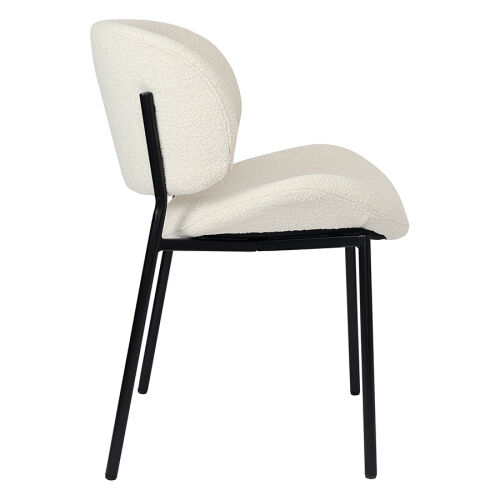 Стул embrace, букле, молочный 5