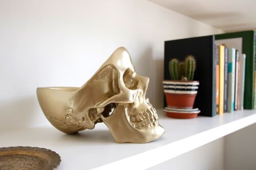 Органайзер для мелочей skull, золотой 1 Органайзер для мелочей skull, золотой 1