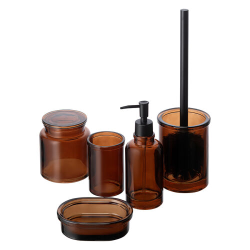 Мыльница amber, темно-янтарная 7