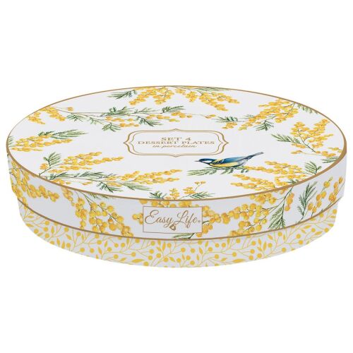 Набор десертных тарелок mimosa, 19 см, 4 шт. 2