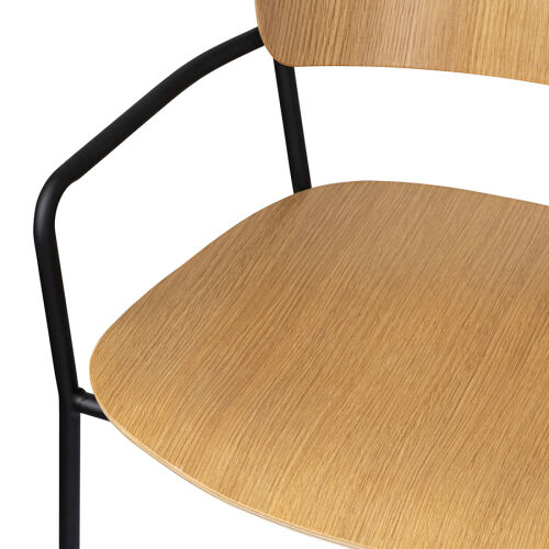 Стул с подлокотниками torfrid, светлый орех 4