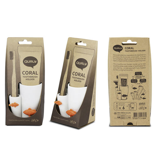 Держатель для зубных щеток coral 4 Держатель для зубных щеток coral 4