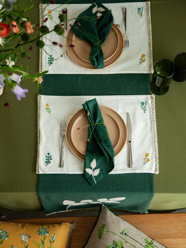 Салфетка сервировочная garden harmony из коллекции ethnic, 45х45 2 Салфетка сервировочная garden harmony из коллекции ethnic, 45х45 2
