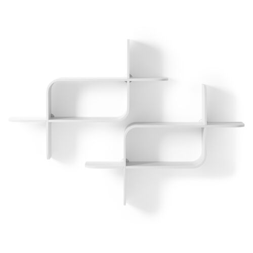 Полка настенная montage, белая 7