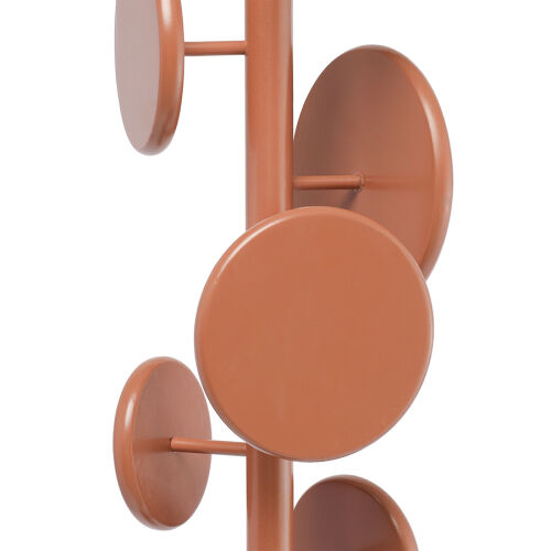 Вешалка напольная с полкой lingon, терракотовая 7