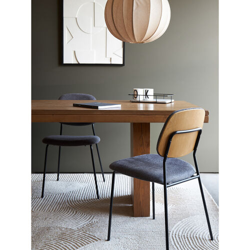 Стул tilla, рогожка, дымчато-серый 1