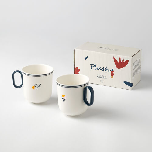 Набор кружек plush, golden bells, 350 мл, 2 шт. 7