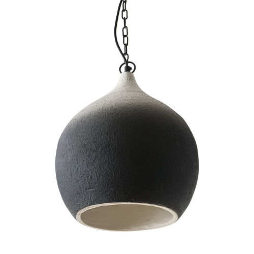 Светильник подвесной sustainable collection, D33х38 см, черный/б 6