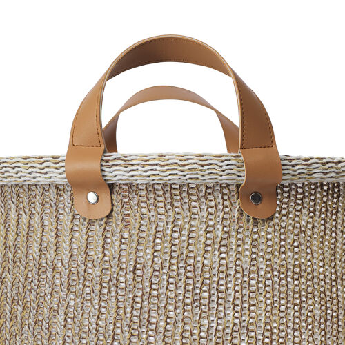 Корзина для хранения sustainable collection, D32х28 см, бежевая 4 Корзина для хранения sustainable collection, D32х28 см, бежевая 4