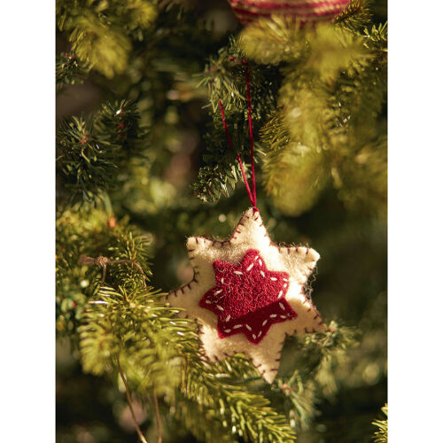 Набор елочных украшений из фетра christmas stars из коллекции ne 1