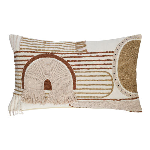 Чехол на подушку декоративный beige geometry из коллекции ethnic 1 Чехол на подушку декоративный beige geometry из коллекции ethnic 1