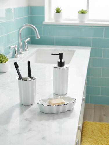 Мыльница camellia, белая 3