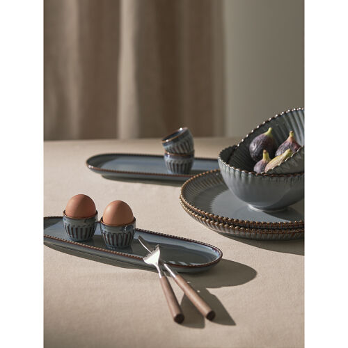 Набор из двух подставок для яиц темно-серого цвета из коллекции  2