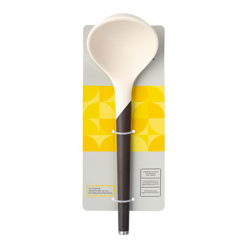 Половник smartchef, 31 см, бежевый/бордовый 7