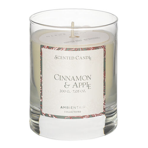 Свеча ароматическая gifting, cinnamon&apple (новая), 40 ч 2