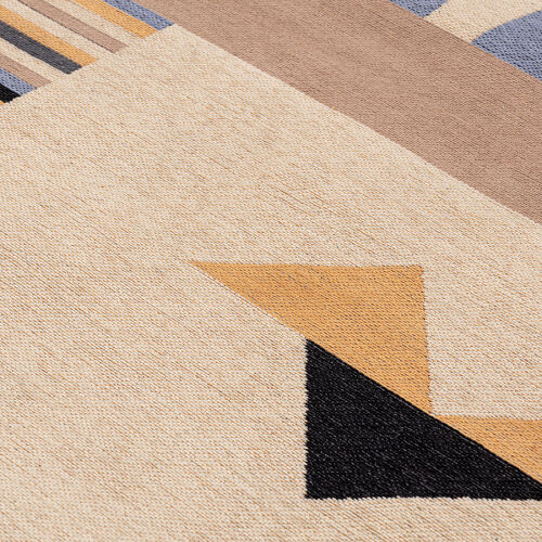 Ковер из хлопка по мотивам нанайских орнаментов из коллекции cul 7