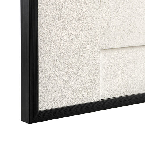 Панно декоративное с эффектом 3d minimalism, с черной рамой, 50х 5 Панно декоративное с эффектом 3d minimalism, с черной рамой, 50х 5