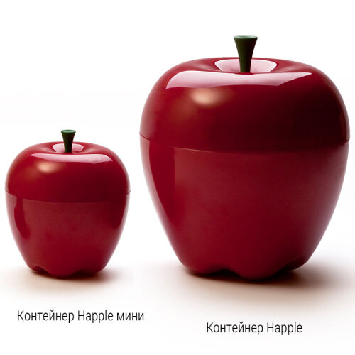 Контейнер happle мини, красный 2