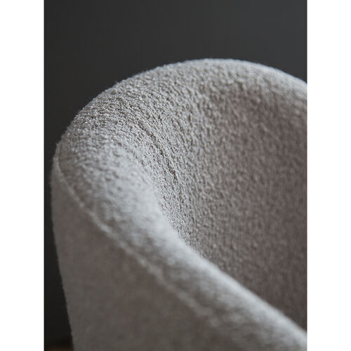 Стул embrace, букле, серо-бежевый 4