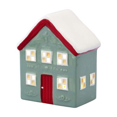 Домик с подсветкой arslev из коллекции new year essential, 11 см 6